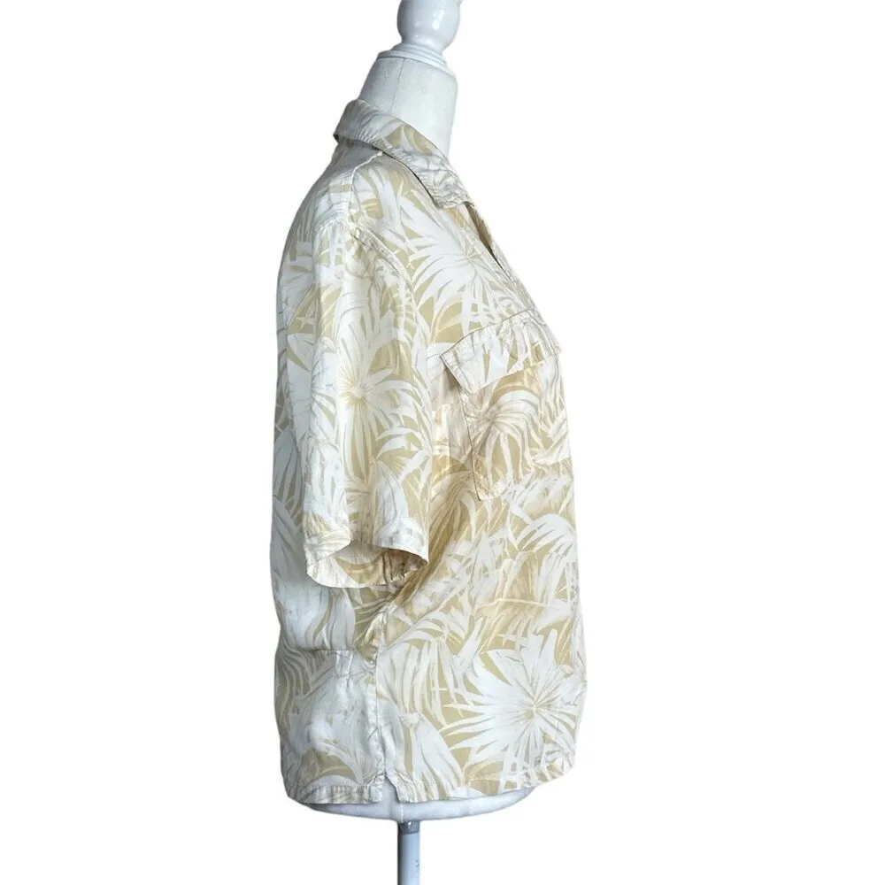 Anine Bing Austin Top in Yellow Small Womens Blouse Button Down - Image 6