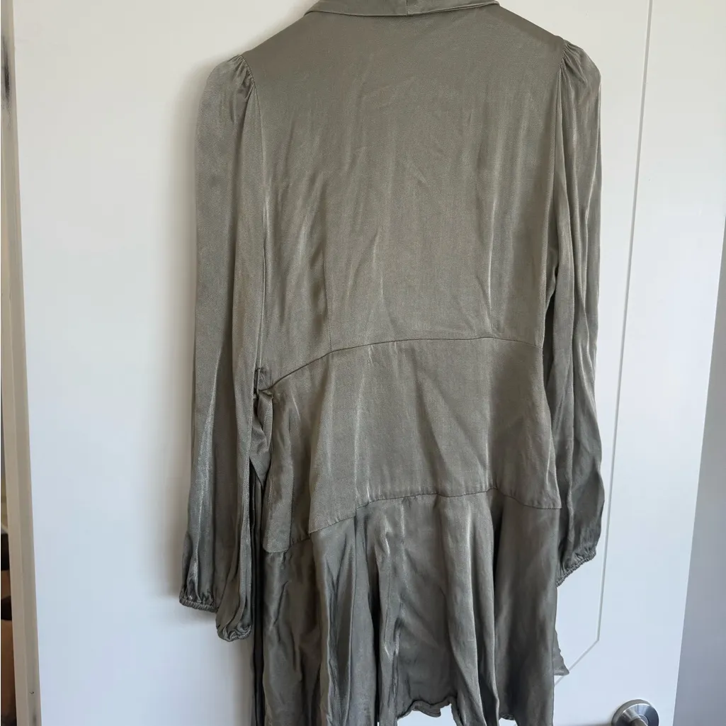 Shona Joy Sage Joan Wrap Mini Dress - Image 9