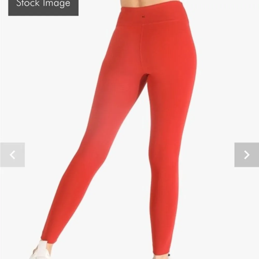 NWT Koral Womens Rouge Red Drive High Rise Blackout Activewear Legging sz S - Image 91