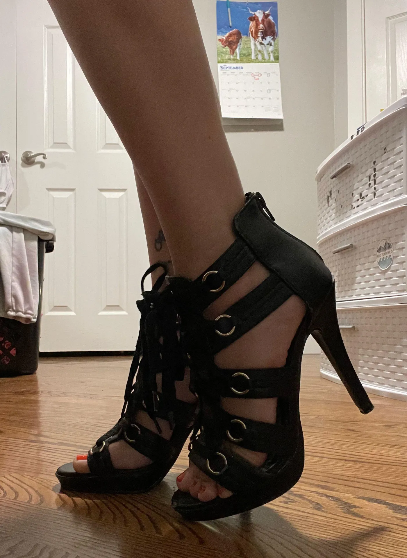 Shoedazzle Gladiator Heels - Image 2