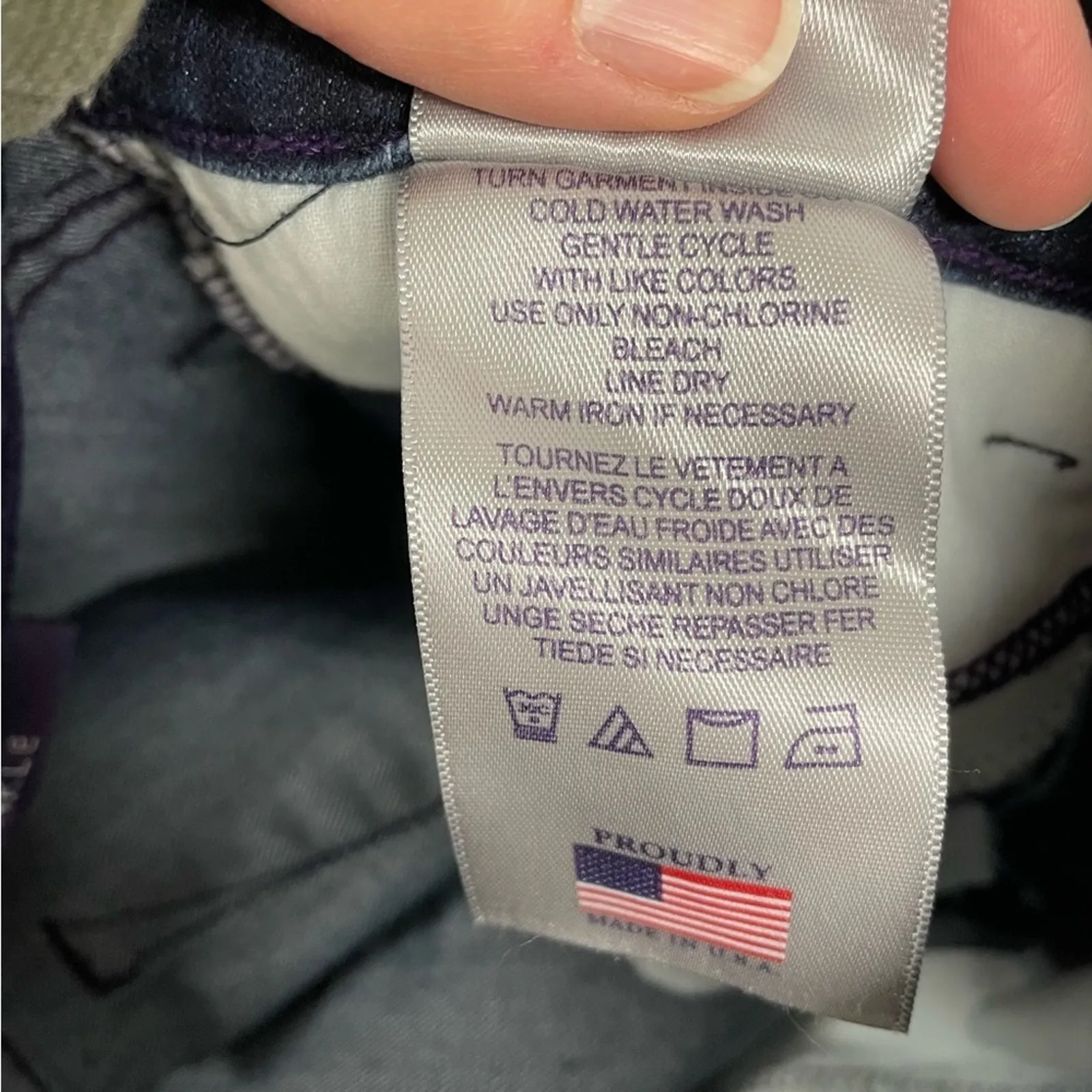 NYDJ Dark Wash High Rise Skinny Jeans Ankle Fit Womens 2 Blue Denim Stretch - Image 12