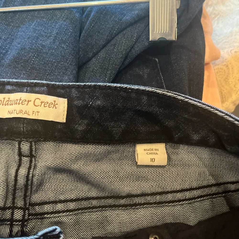 Coldwater Creek patterned jeans - Image 3