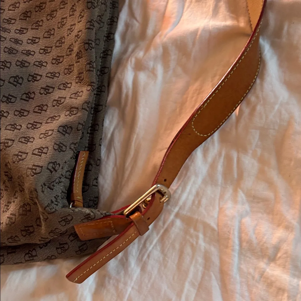 Vintage Dooney & Bourke Monogrammed Handbag - Image 5