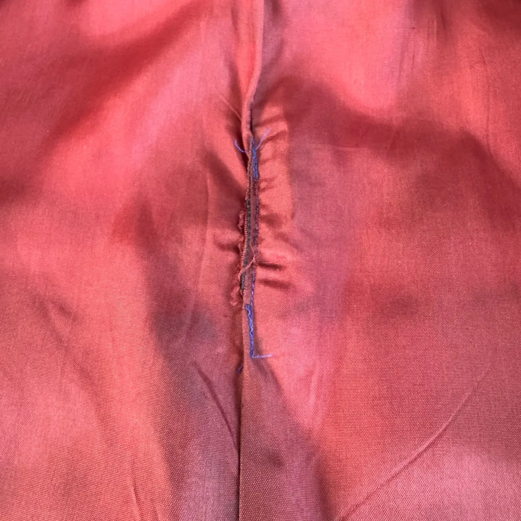 Vintage Raccoon Fur Cropped Hooded Fur Jacket Coat Medium Large Vtg 12 Gray - Image 10