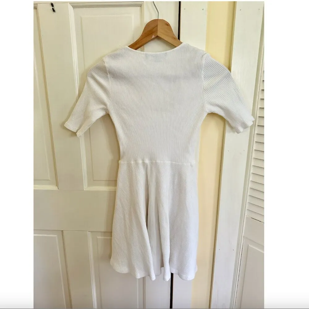 For Love and Lemons Ribbed Skater Dress - Image 2