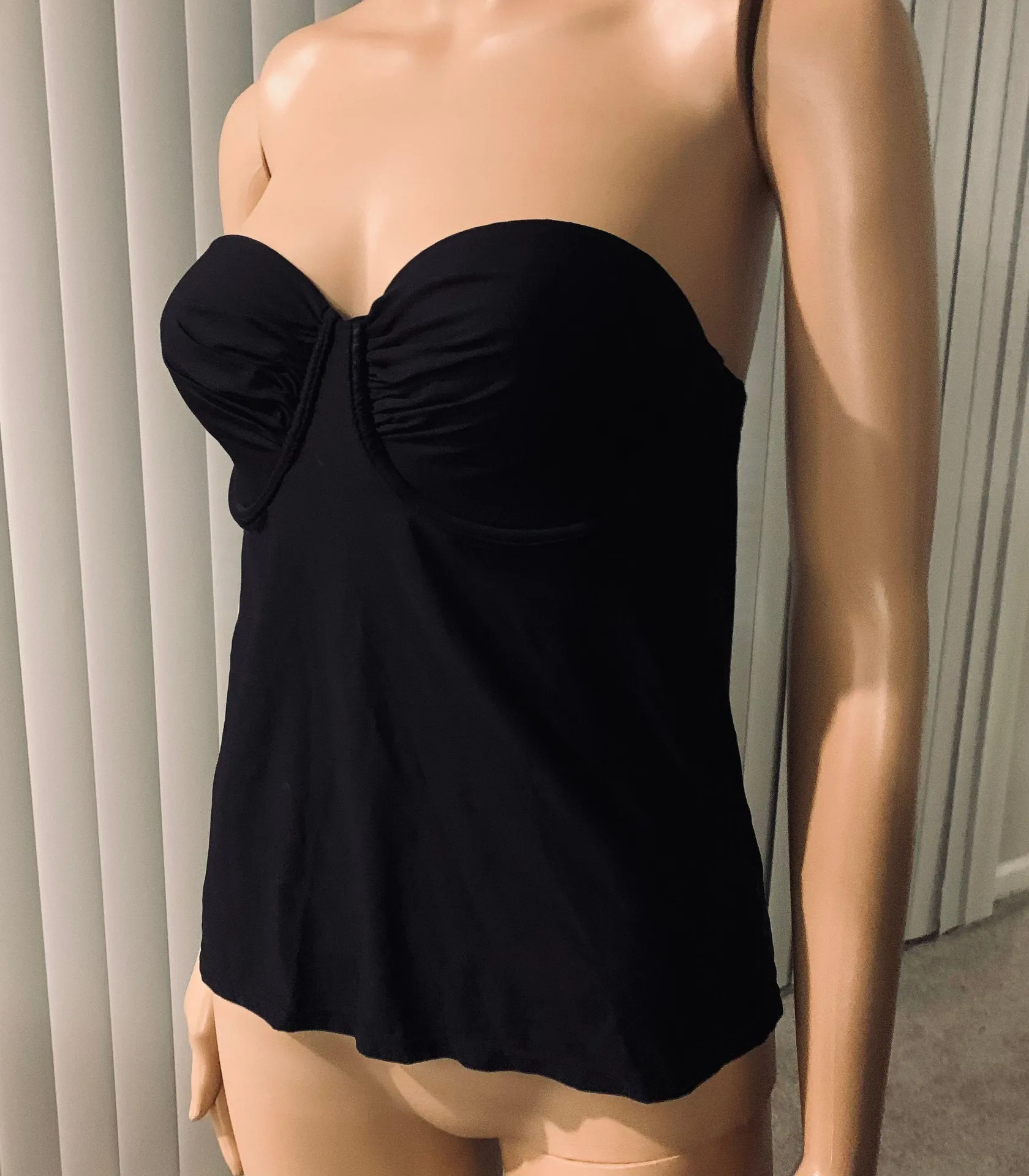 J Crew Strapless underwire Tankini Top - Image 2