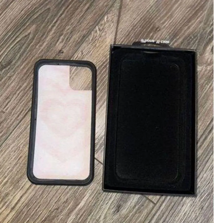 wildflower iphone 11 pink hearts phone case - Image 4