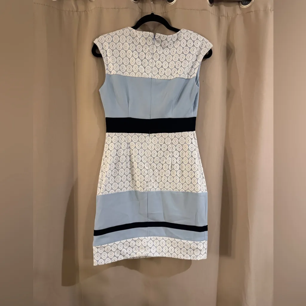 Studio One Light Blue and White Dress - Image 2