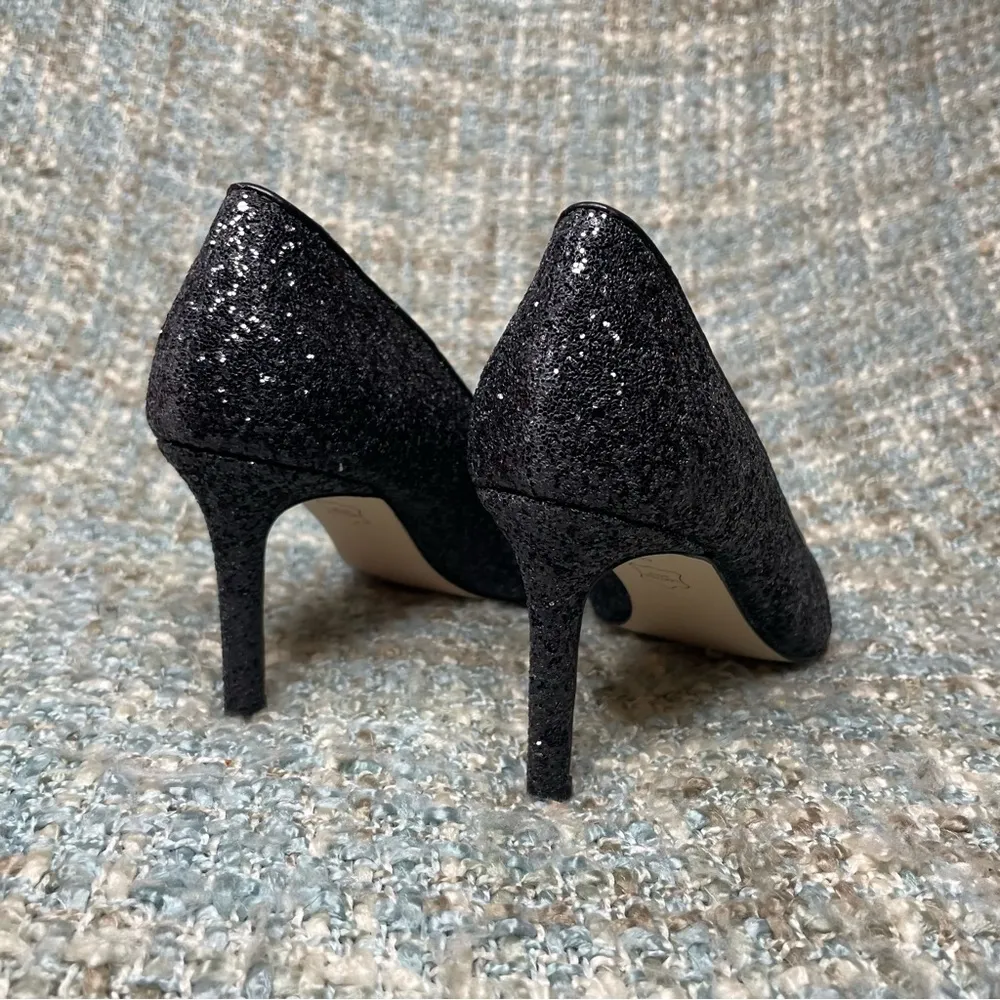 Lilly Pulitzer  Margot Glitter Pump in Onyx - Image 4