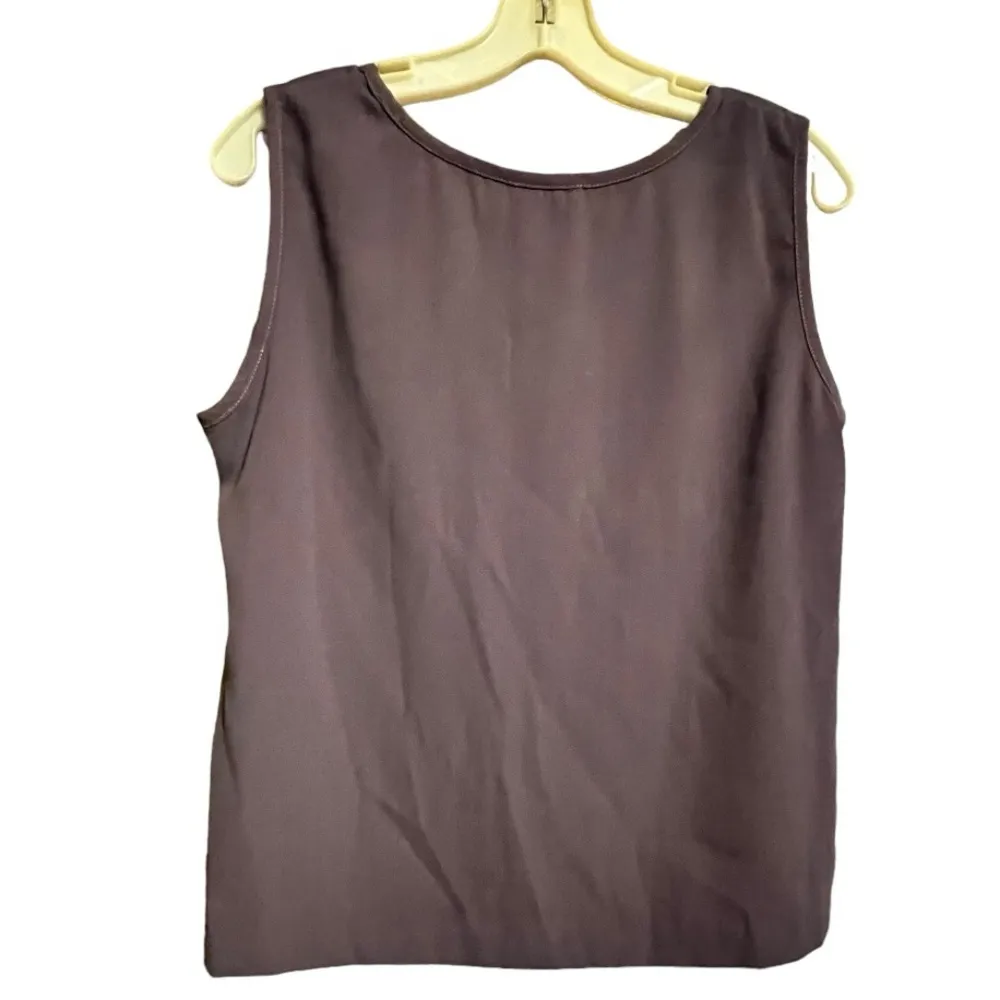 Vintage‎ R&M Richards Polyester Pantsuit Purple Size 10P - Image 5