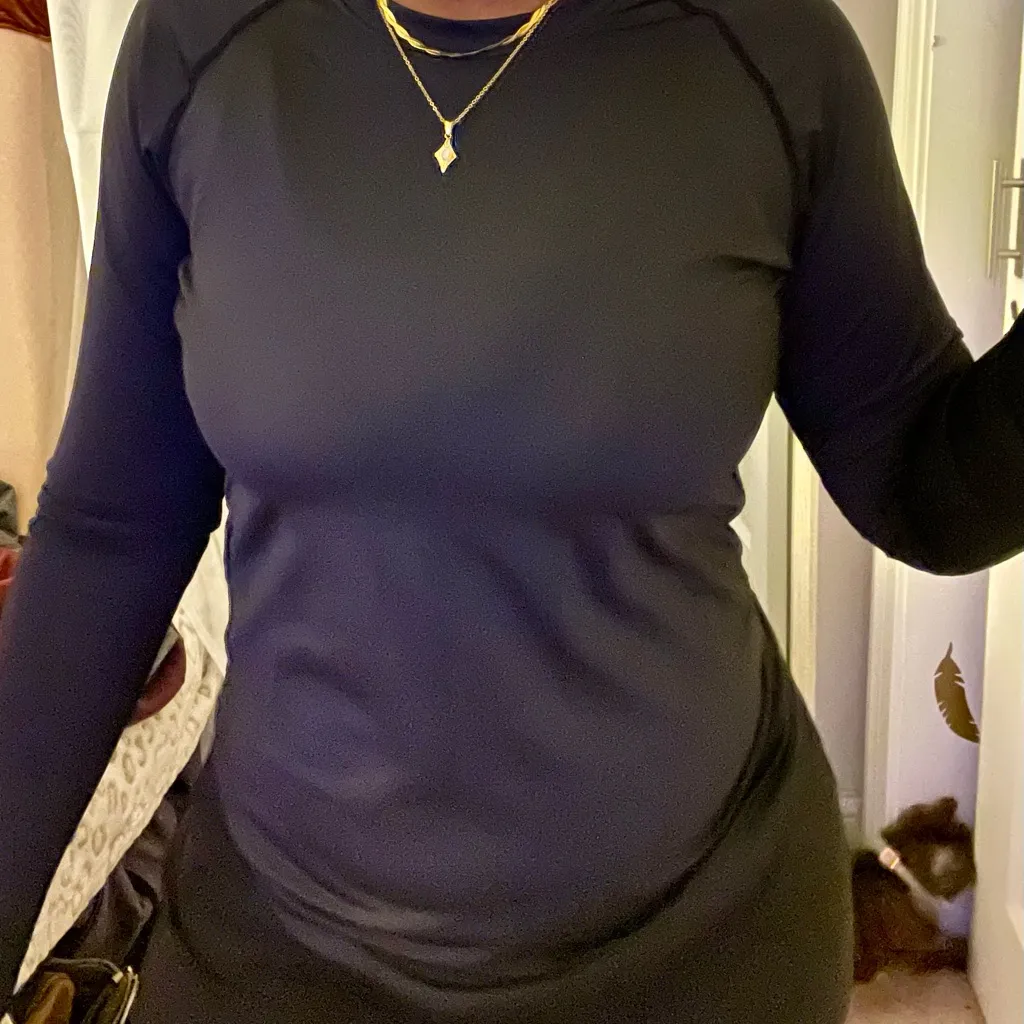 3 piece set Women's Long Sleeve workout top Gray Size M - Image 3