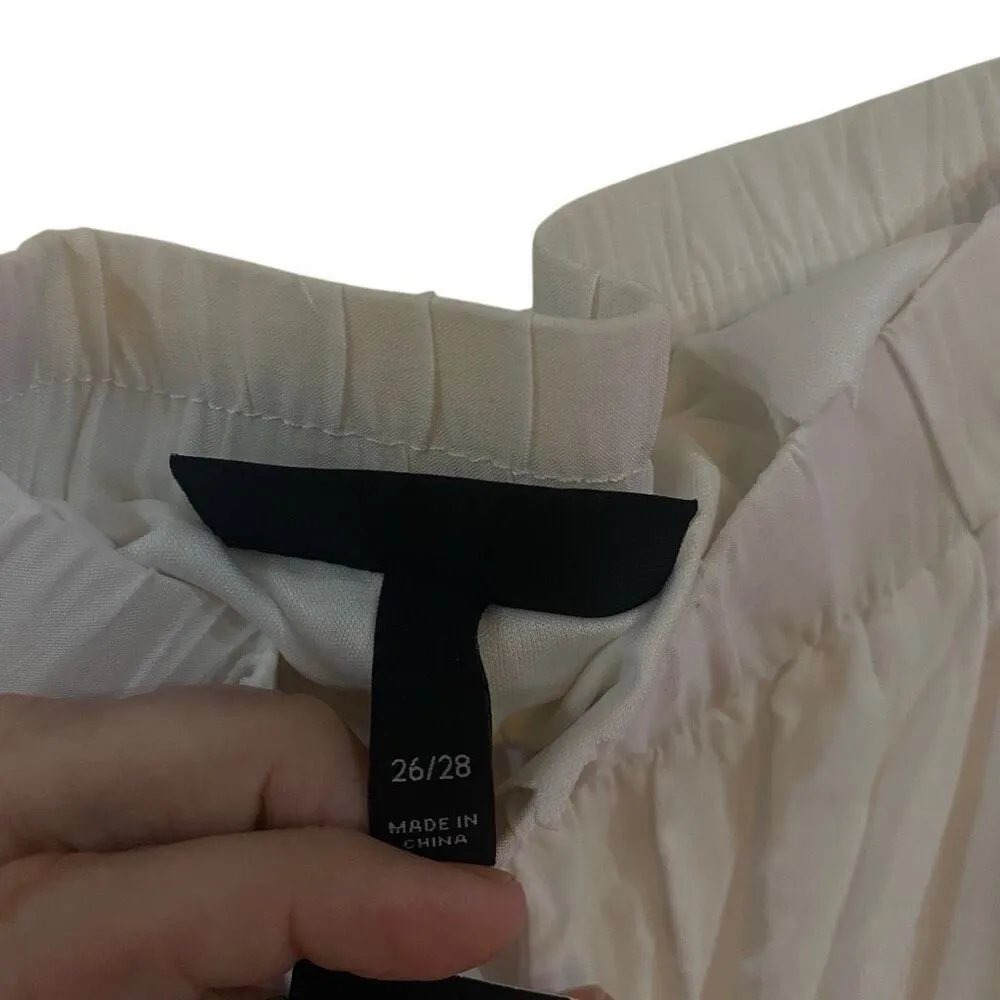 Lane Bryant size 26/28 NWT wide leg white flow inside cut out see pictures - Image 2