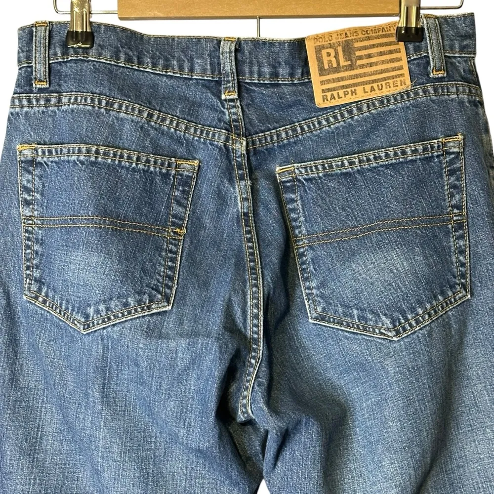Vintage Polo Jeans Co Ralph Lauren Relaxed Jean Made in Mexico Women’s 8/32‎ - Image 5