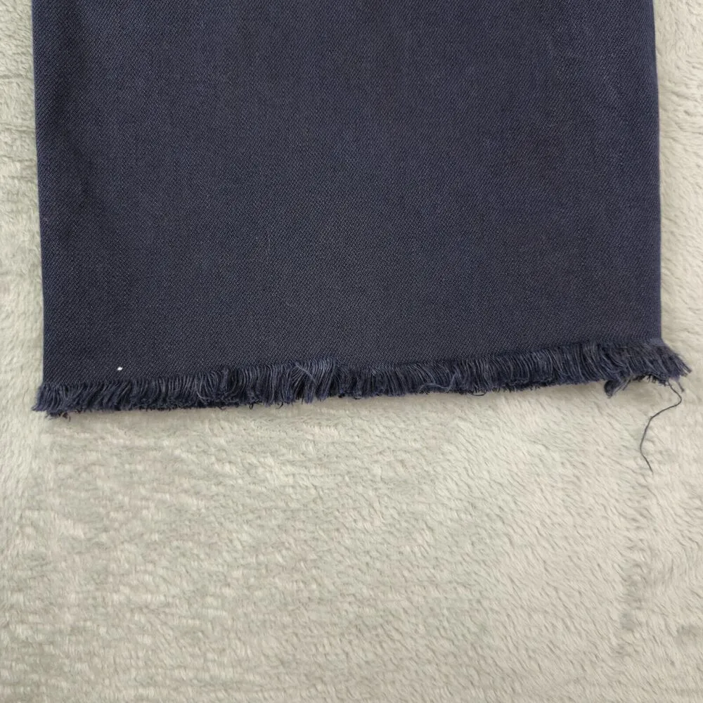 American Eagle Wide Leg Crop Capris Size 28 High Rise Button Fly - Image 7