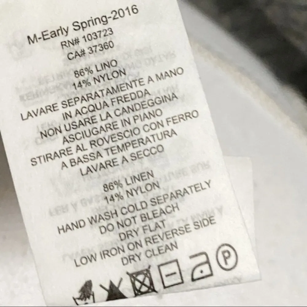 Armani Exchange Linen Grey Navy Crew Neck Sweater - Image 21