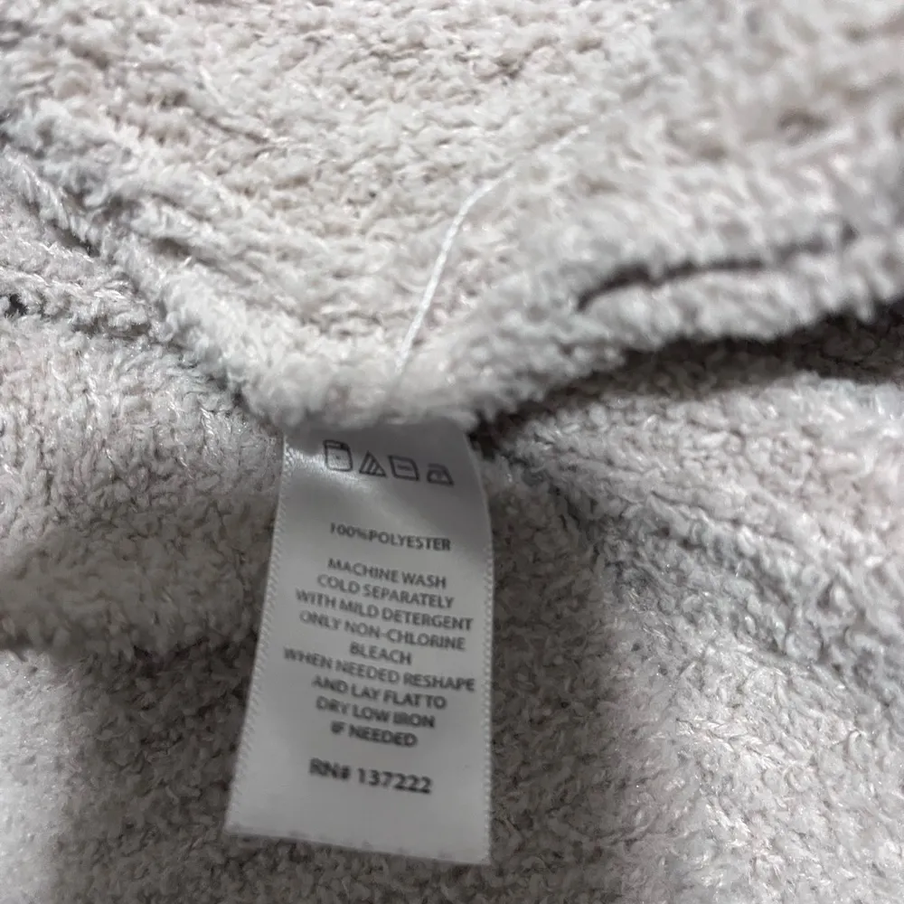 WILLOW & WIND Extra Soft Stretch Long Sleeve Sweater Top Neutral Womens M EUC Gray Size M - Image 6