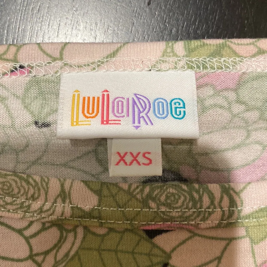 LulaRoe Julia Body Con Printed Dress, XXS NWT - Image 3