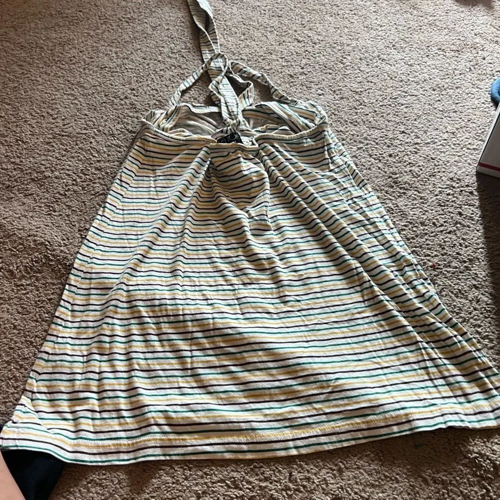 Volcom  small striped tank top - Image 11