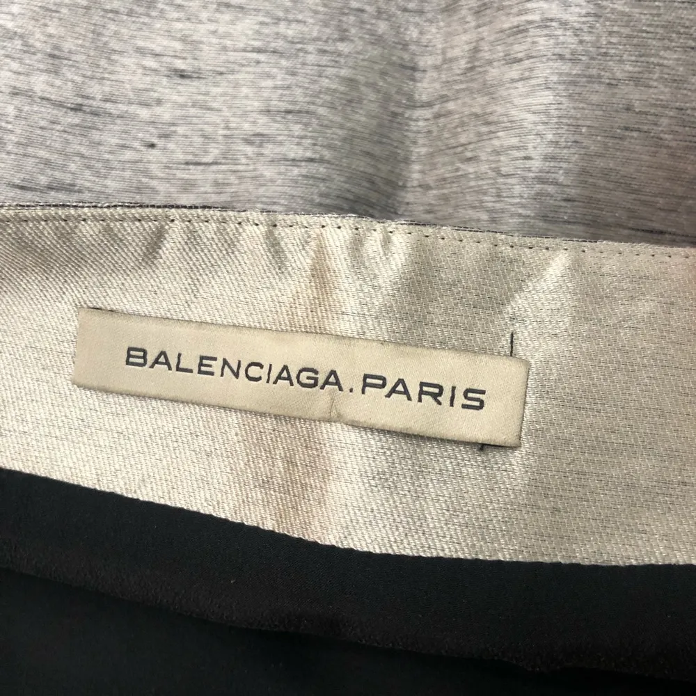 Balenciaga Pencil Skirt 0 XS Mini Silver - Image 6