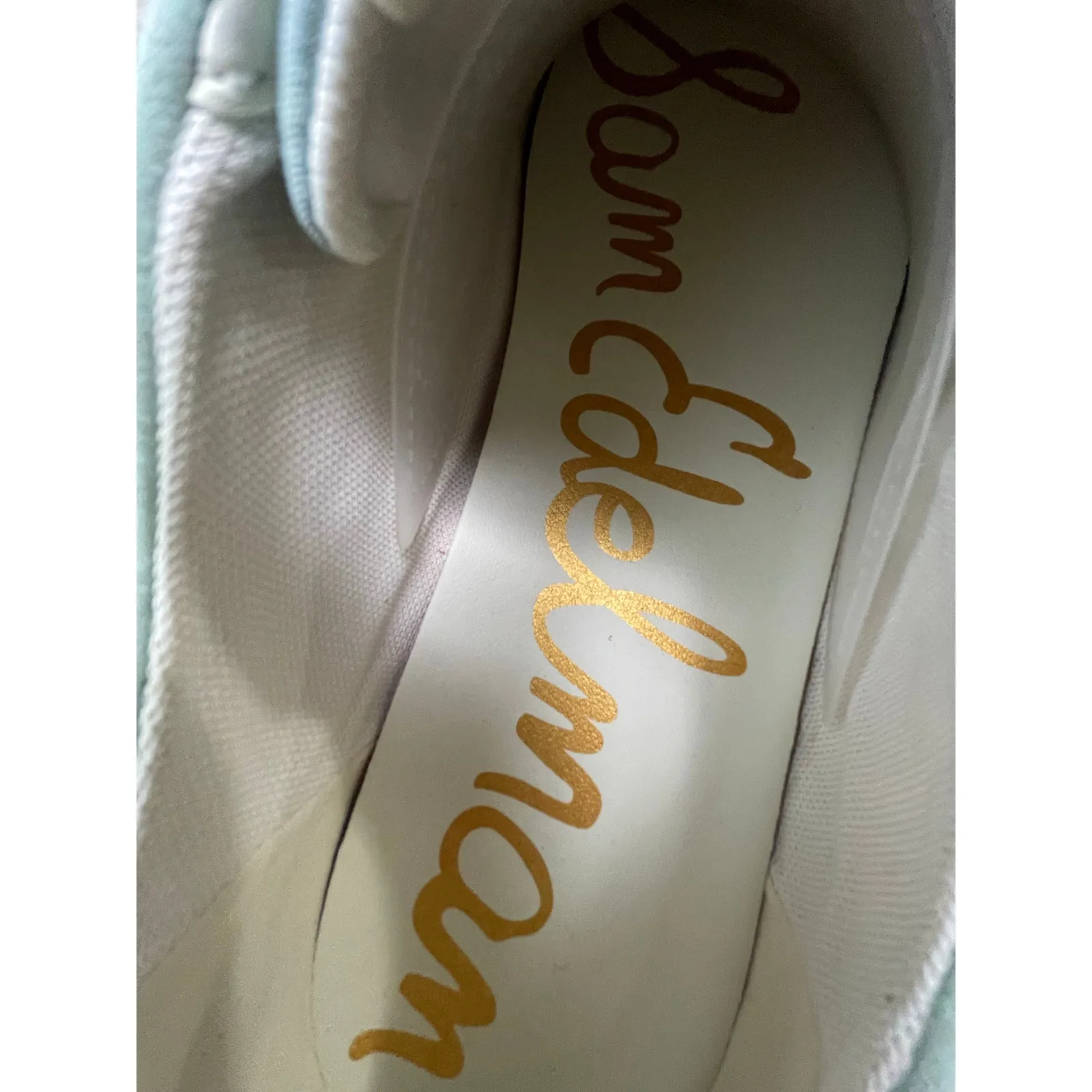 Sam Edelman Ivey Men's Green/White Lace Up Round Toe Athletic Sneakers Shoes 12 - Image 6