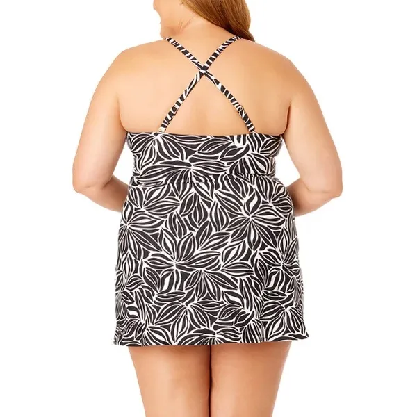 Lands' End Ladies' Swim Dress UPF 50 Sun Protection
Removable Soft Cups nwt Black Size M - Image 8
