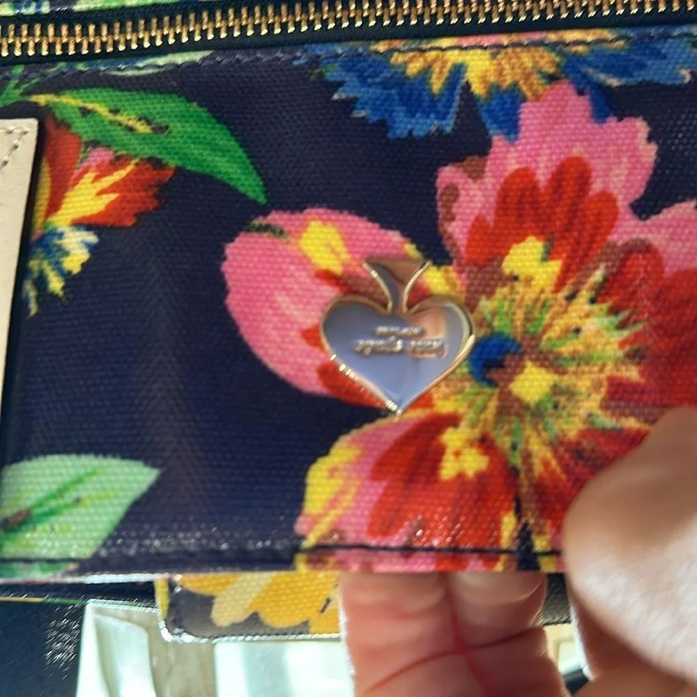 Kate Spade  floral tote EUC - Image 2