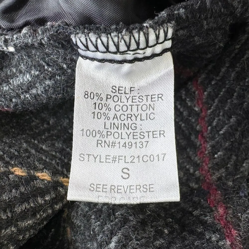 HYFVE Gray Plaid Tweed Pants Size Small - Image 6