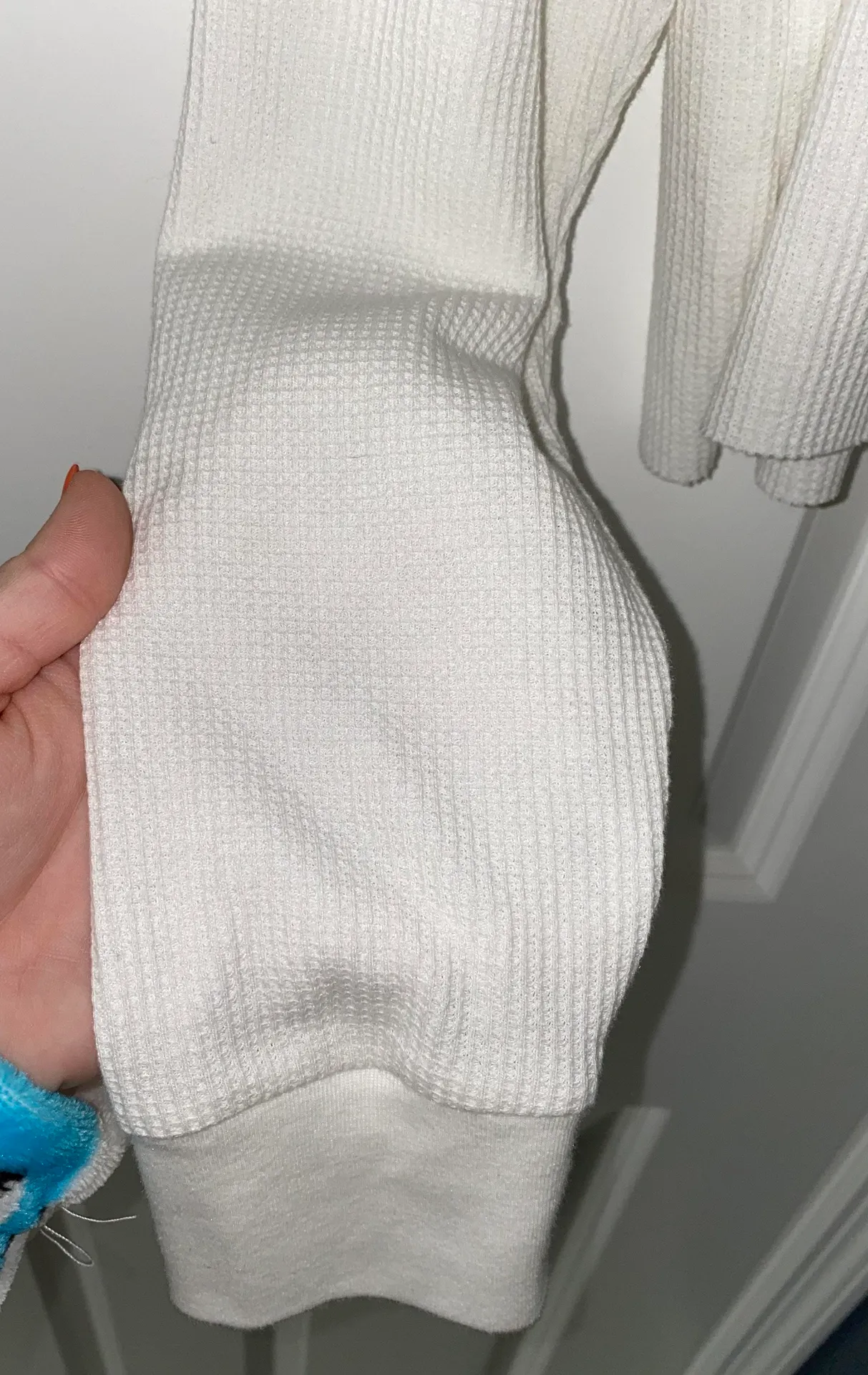 Crop Long Sleeve White Size L - Image 3