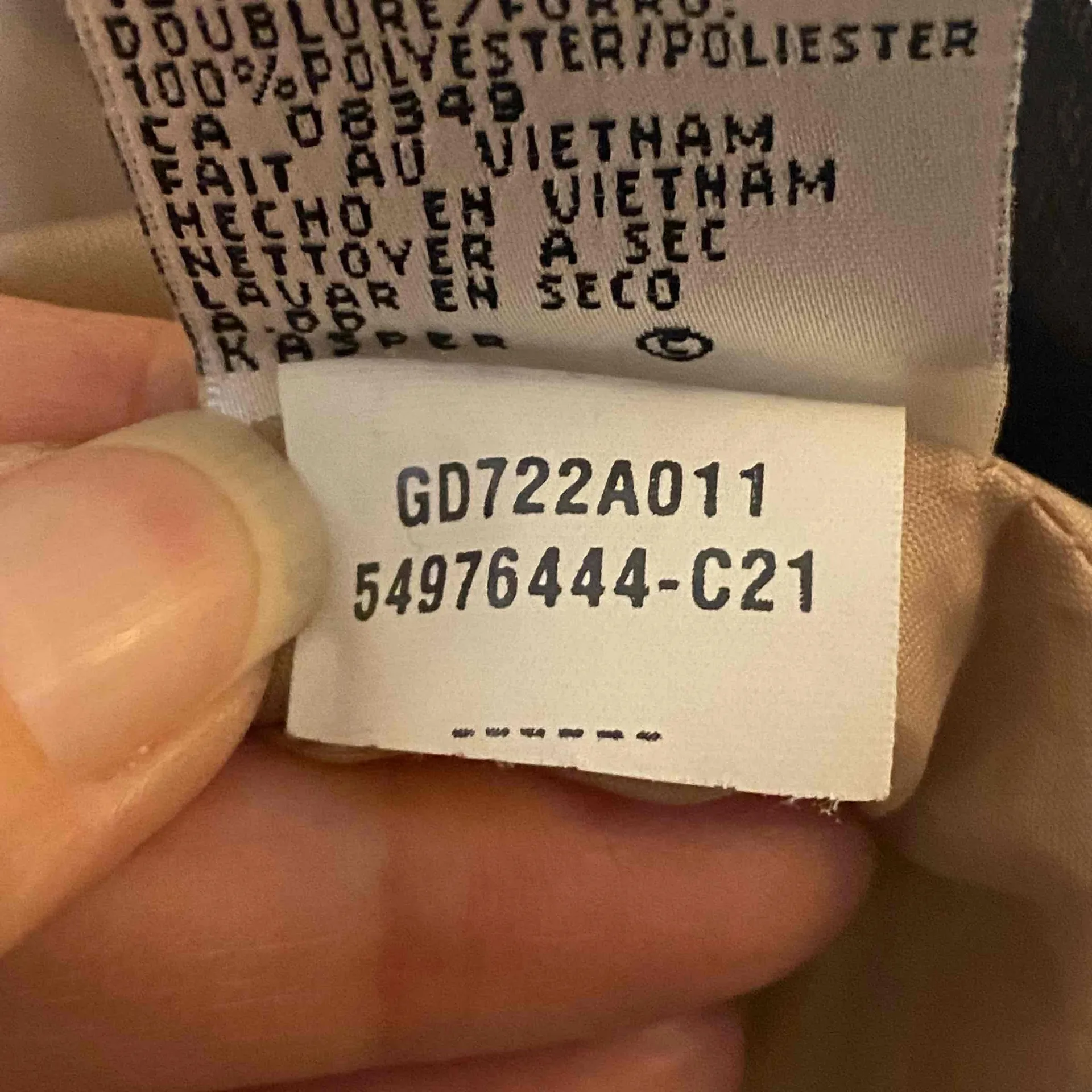 Le Suit Womens Brown Lined Pockets Button Up Classic Blazer Jacket Size‎ 8 - Image 3