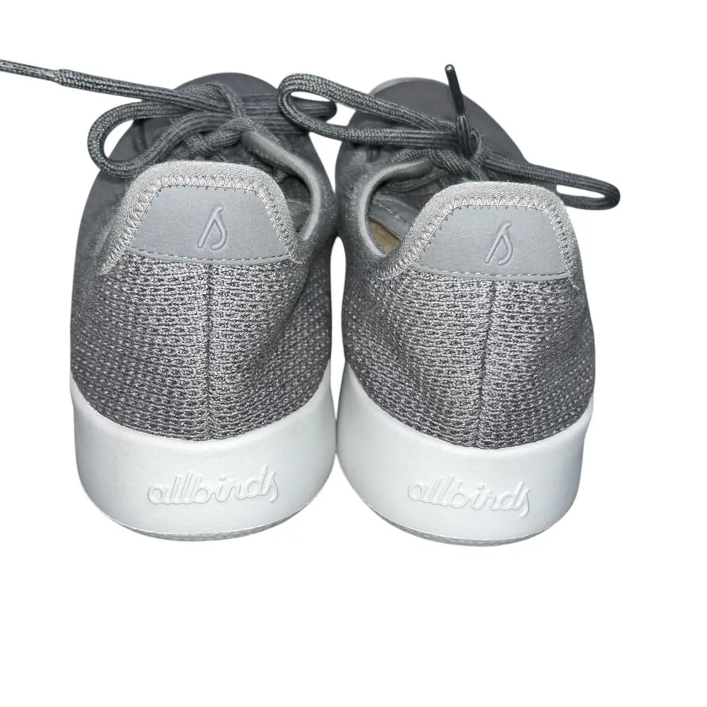 Allbirds Gray Tree Runner Lace Up Sneakers Shoes size 10 - Image 8