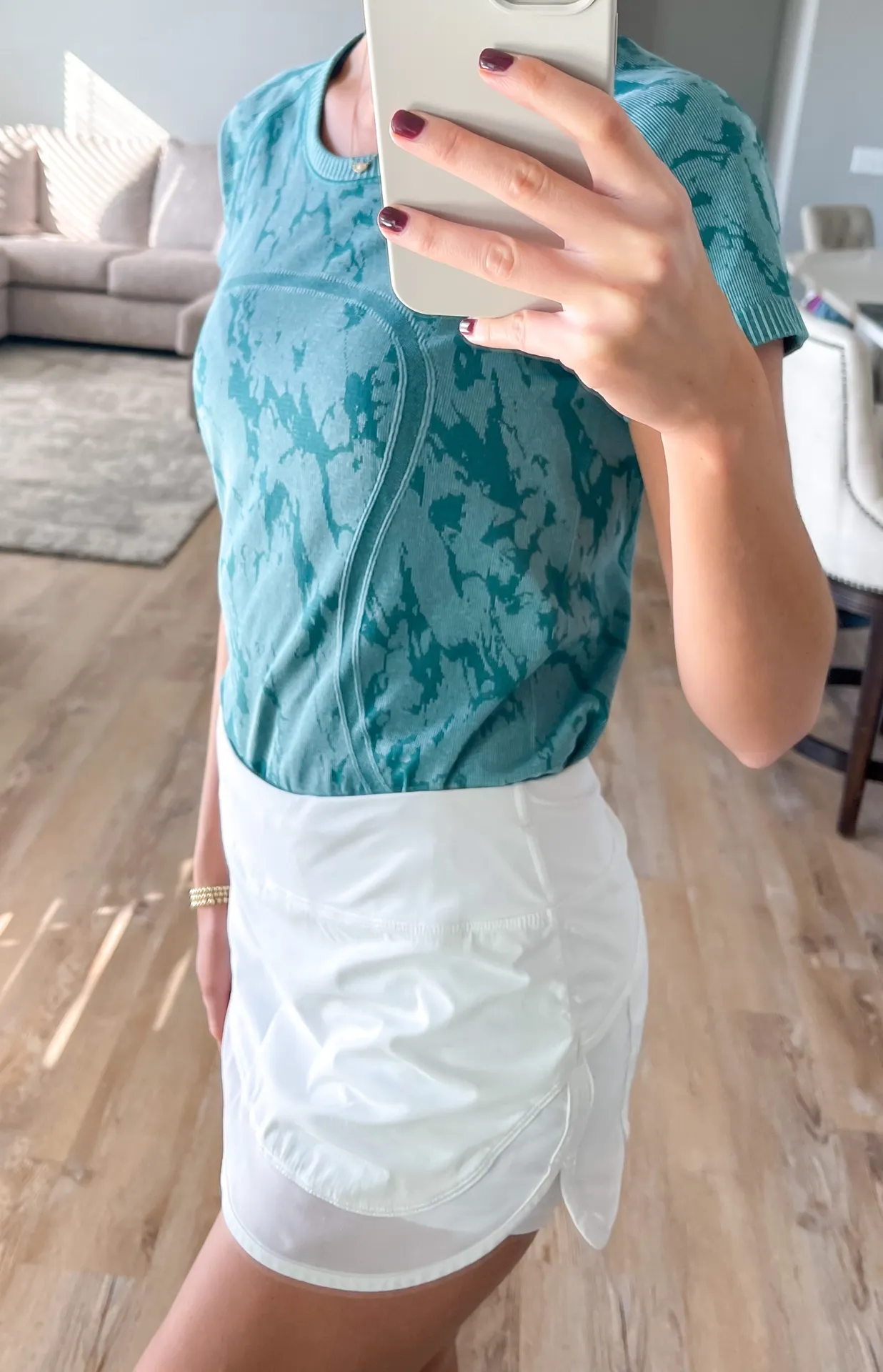 Lululemon Turquoise Swiftly Tech Shirt  - Image 5