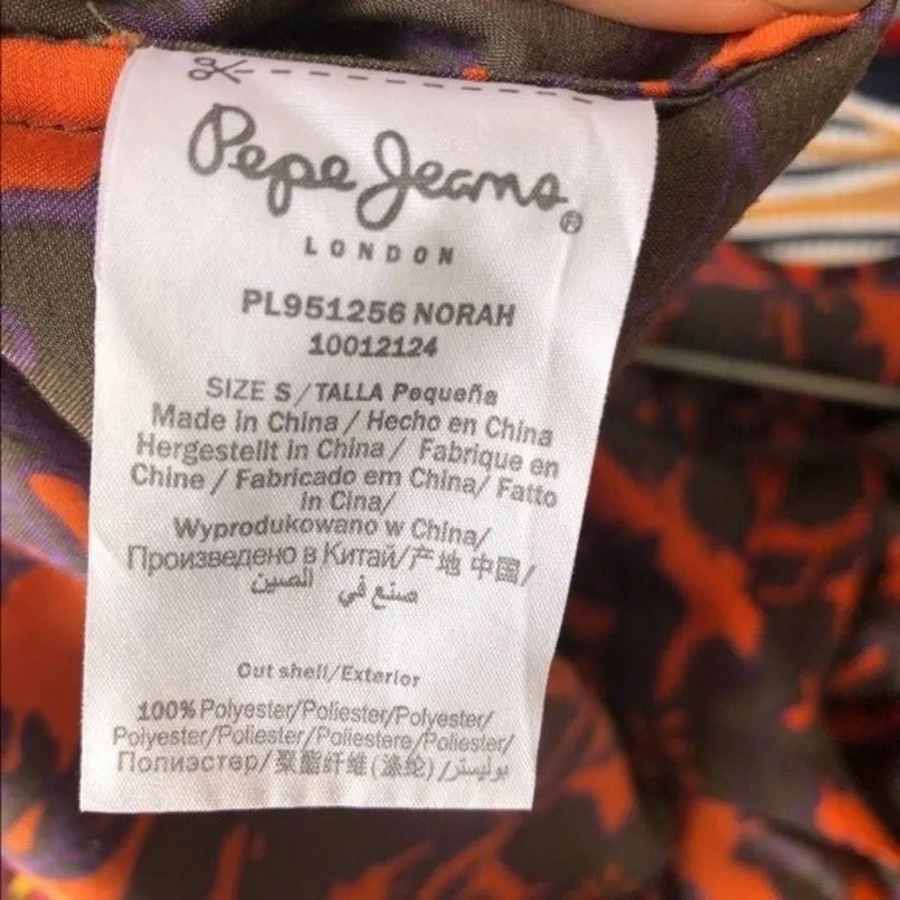 Pepe Jeans sz S funky retro‎ Y2K mod 60s shift dress - Image 6