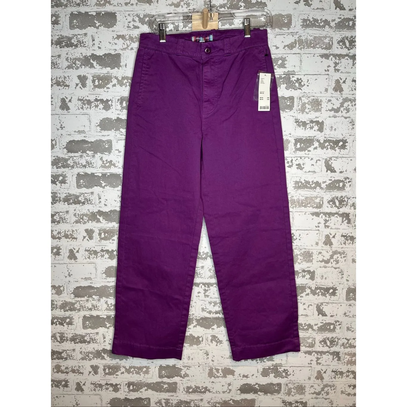 Urban outfitters | women nwt purple straight leg pants - Image 9