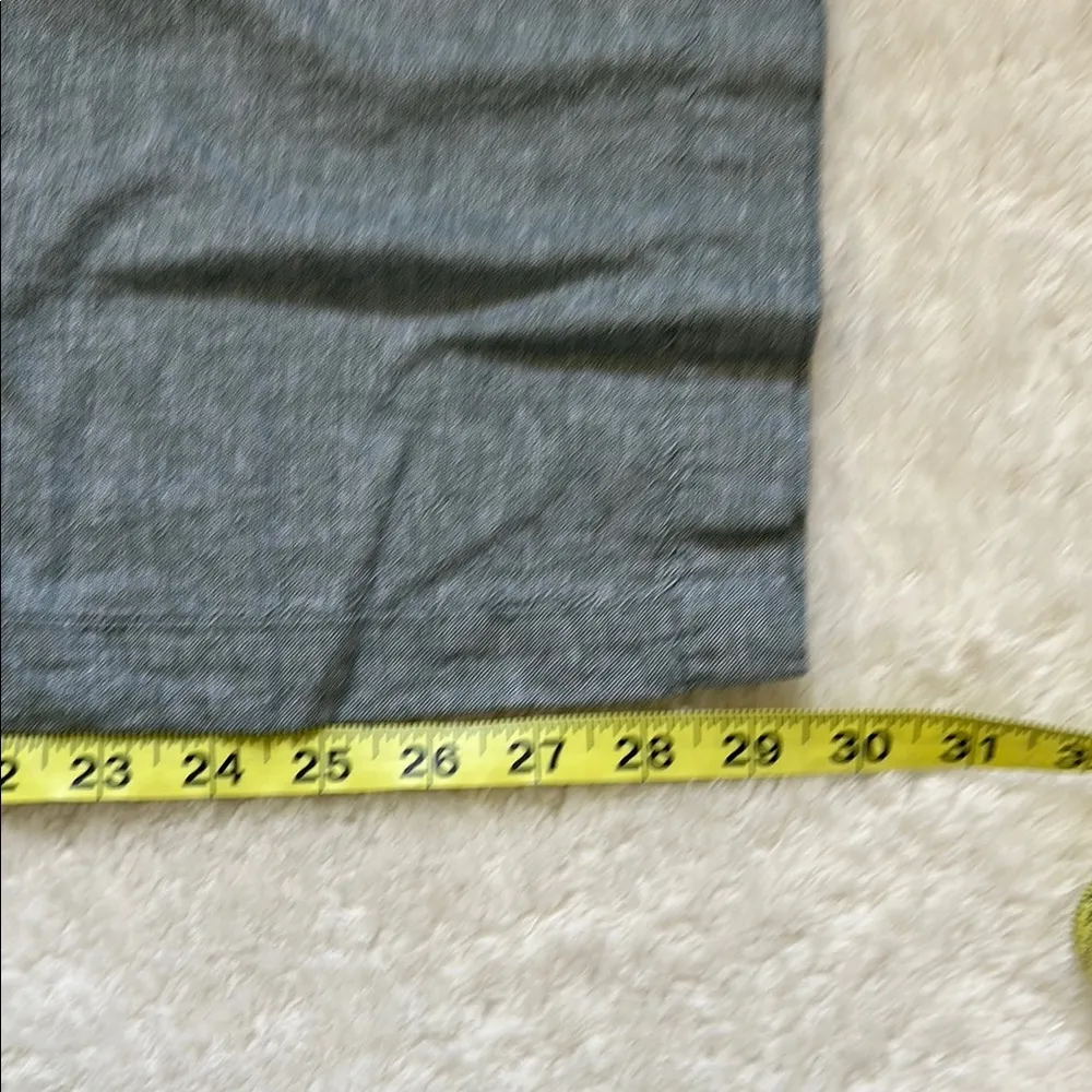 Liz Claiborne sage green wide leg linen pants size large - Image 4