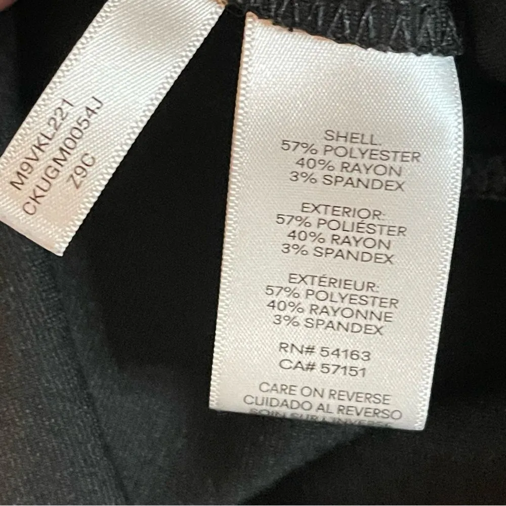 CALVIN KLEIN Leopard Print Pull-on Stretch Knit‎ Pants - Image 6