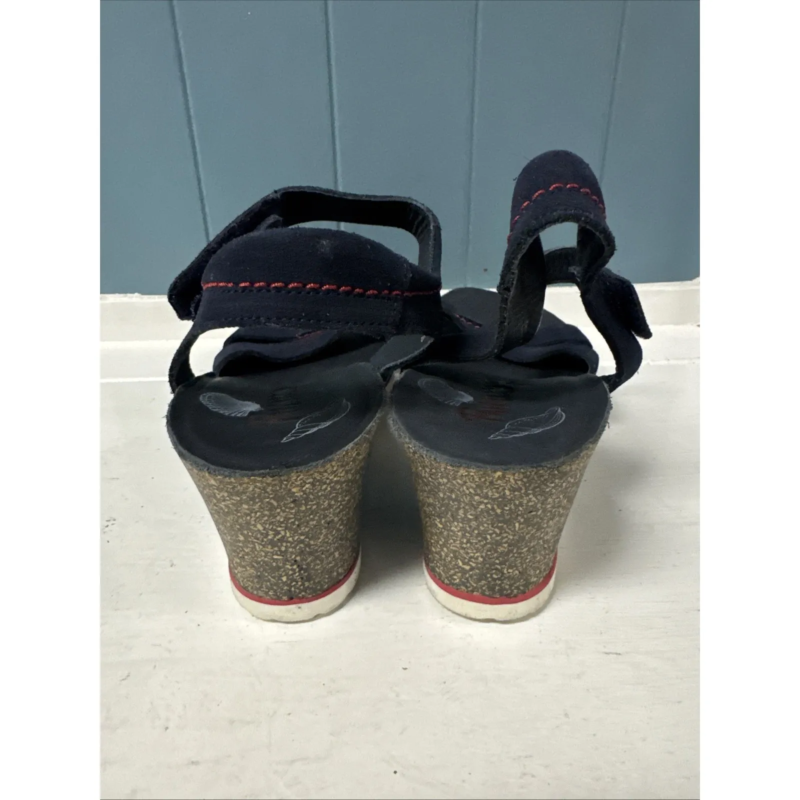 Panama Jack Julia Basics B10 sandals nobuck marino navy 41 Women's Size 10 - Image 7