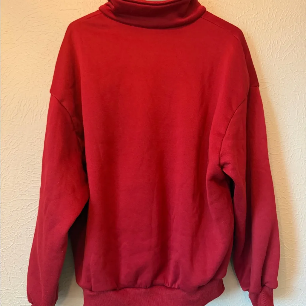 Women's Red Half - Image 3