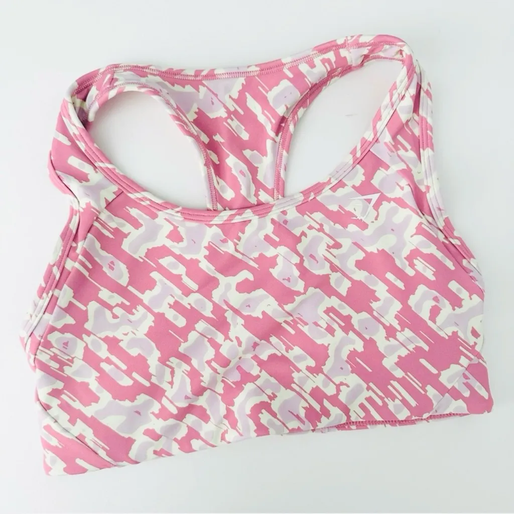 Gymshark M/M Flex Seamless Cycling Shorts & Essential Racerback Sports Bra Set - Image 5