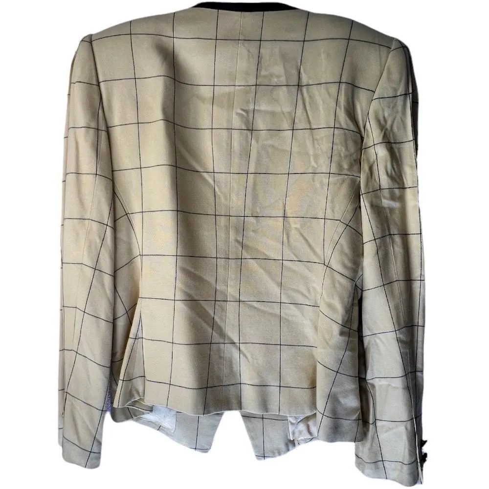 Vintage Kasper‎ Suit Jacket Size 6 - Image 4