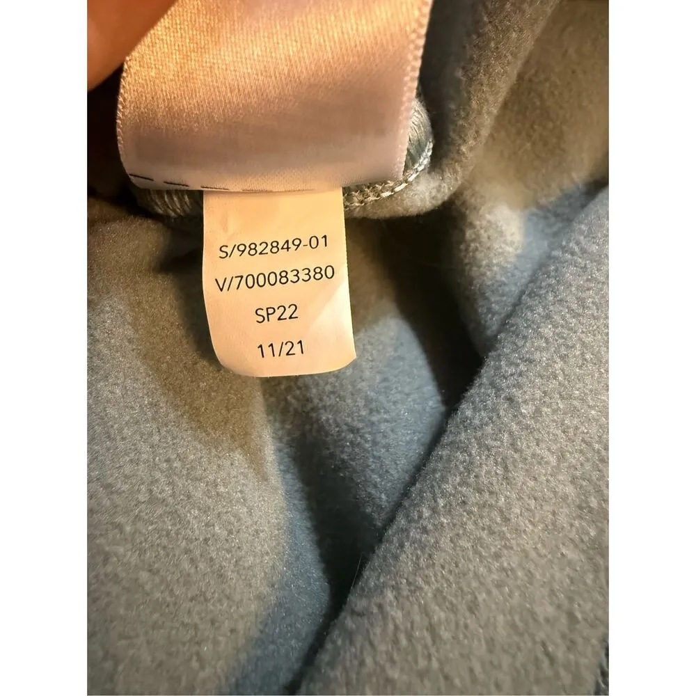 Athleta Women’s  Moto Jacket Sweatshirt Minimalist Grey Green Full Zip Sz S - Image 12