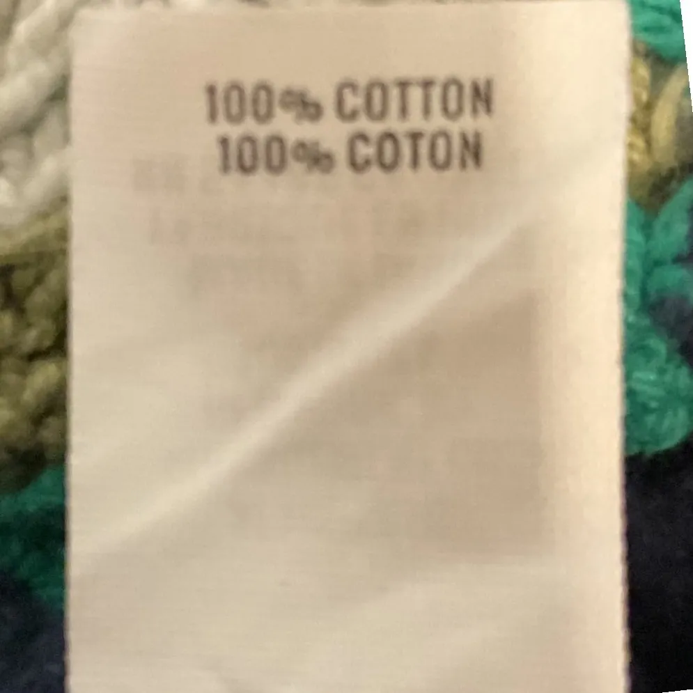 Aerie Women's Crochet Floral Deets Vacay Puffed Long Sleeve Cropped Top Sz Small - Image 9