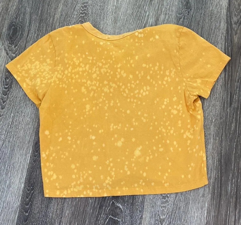 Colorado cropped graphic tee mountains travel destination yellow small - Image 7