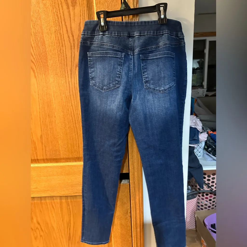 Chico's Dark Blue Jeggings - Image 2