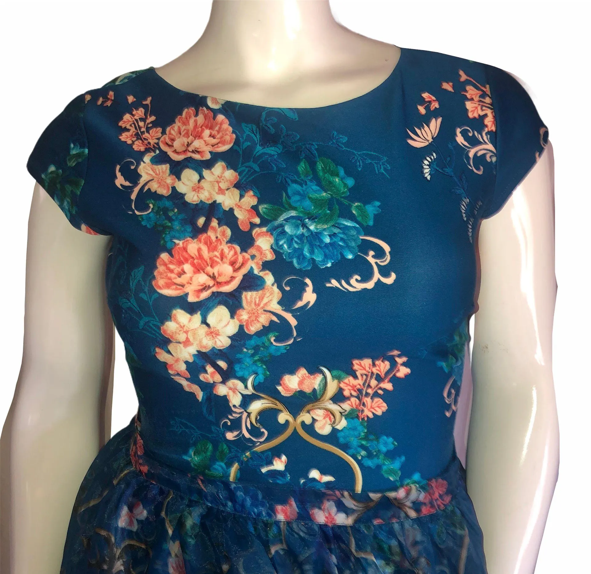 NY & Co Floral 2 In 1 Dress - Image 6