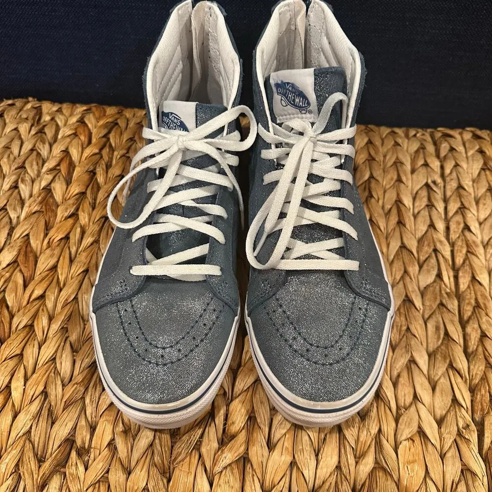 Harry Potter Vans sz 7 youth Hogwarts Metallic Sneakers Vans Sk8-Hi - Image 7