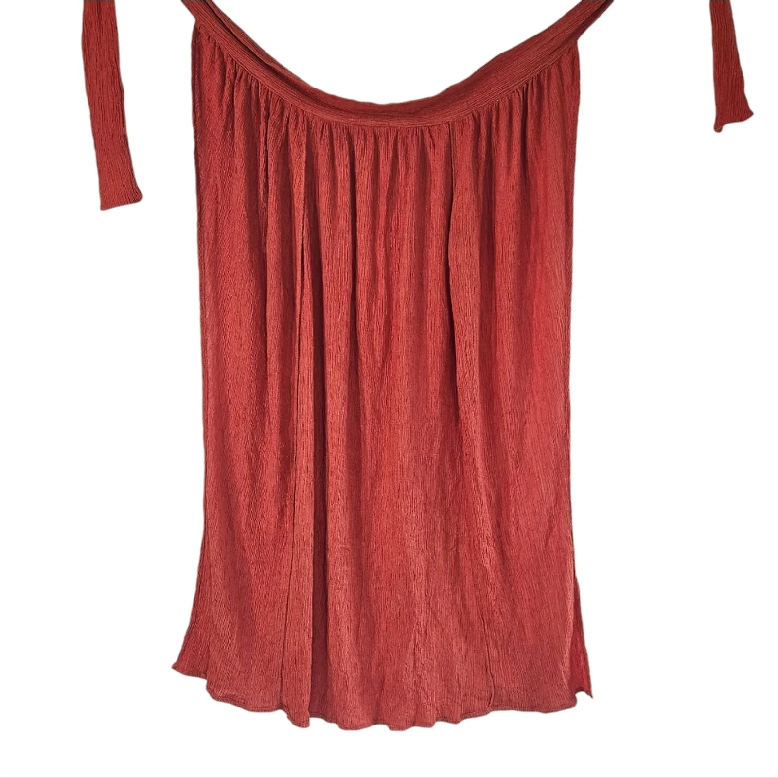 Savannah Morrow Sarong‎ Red Terracotta XXS - Image 4