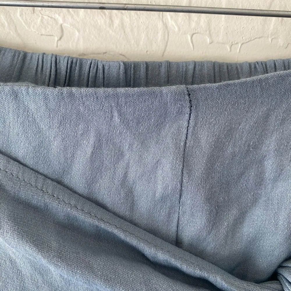 Honey Belle blue wrap skort - Image 2