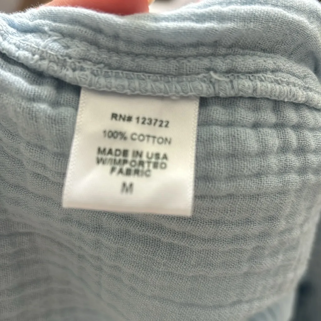 Xirena Jordyn Gauze‎ Pant Blue Size M - Image 4