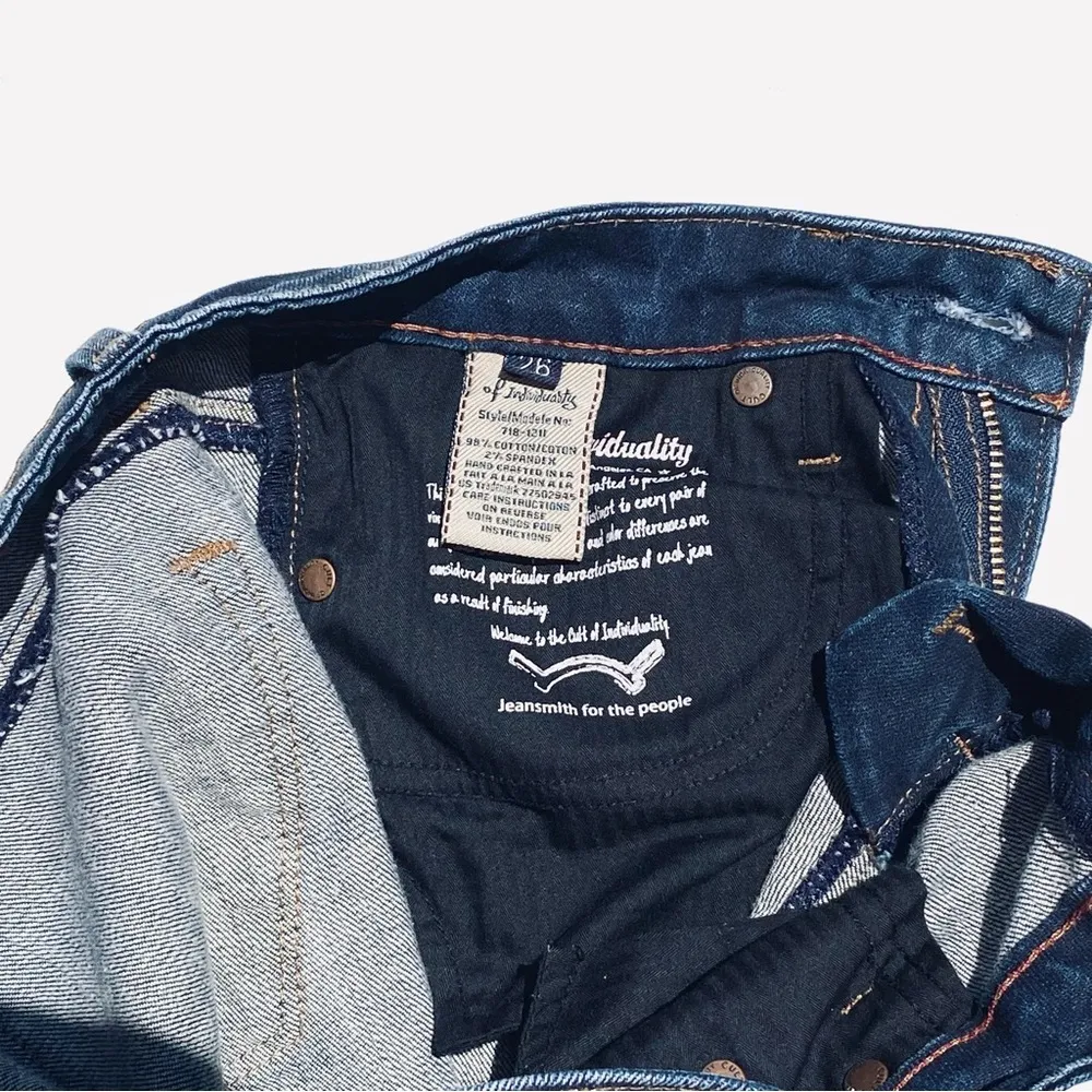 CULT OF INDIVIDUALITY Women’s “Bohemi” Low Rise Bootcut Jeans Size 26 - Image 5