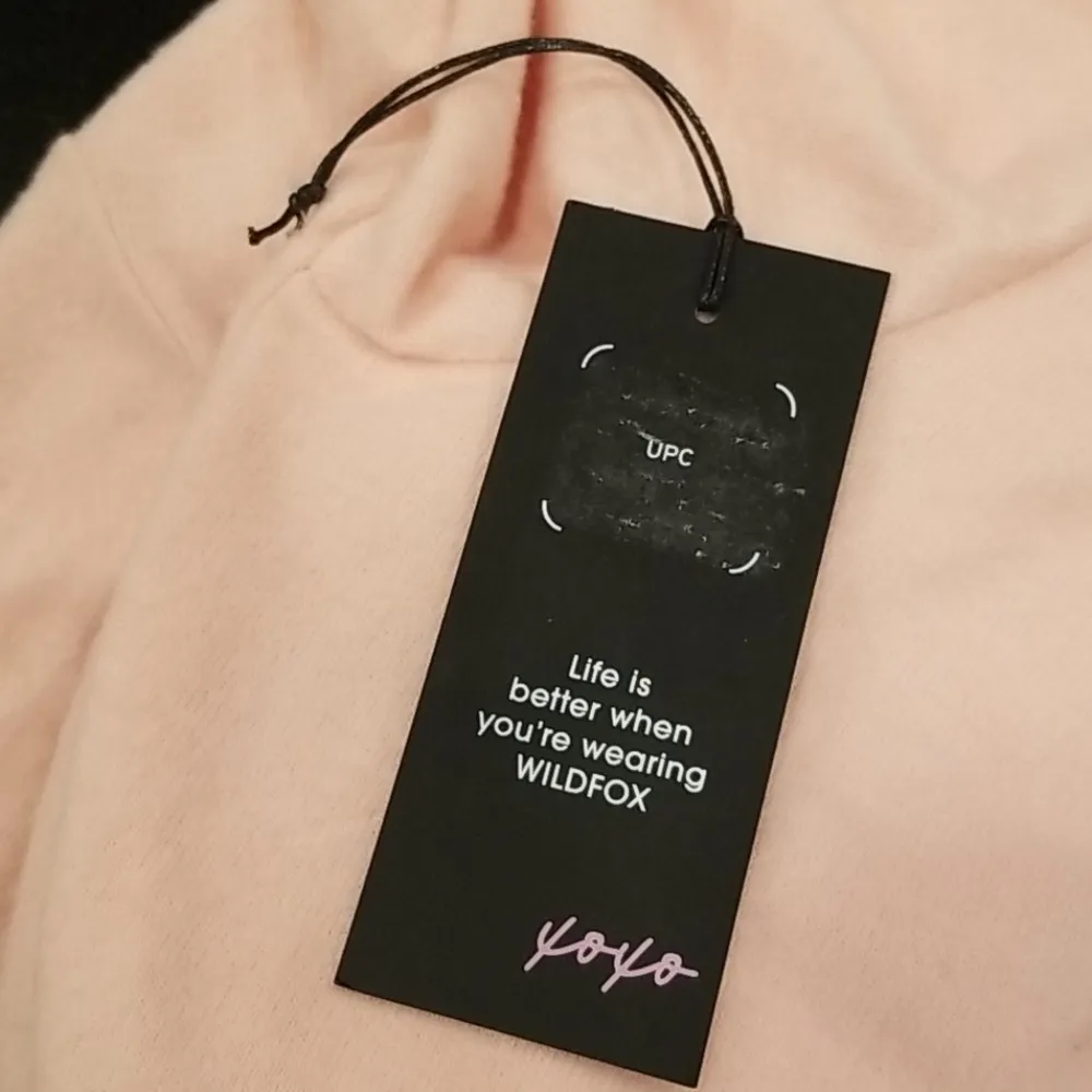 💕WILDFOX💕 Baggy Beach Jumper Pullover ~ Pink NWT - Image 13